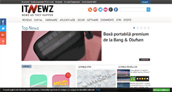 Desktop Screenshot of itnewz.ro